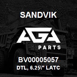 BV00005057 Sandvik DTL, 6.25" LATC | AGA Parts