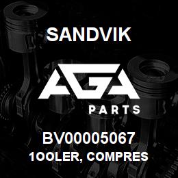 BV00005067 Sandvik 1OOLER, COMPRES | AGA Parts