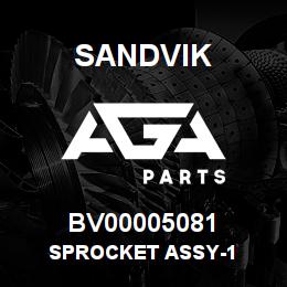 BV00005081 Sandvik SPROCKET ASSY-1 | AGA Parts