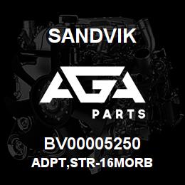 BV00005250 Sandvik ADPT,STR-16MORB | AGA Parts