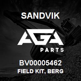 BV00005462 Sandvik FIELD KIT, BERG | AGA Parts
