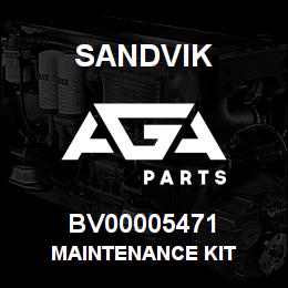 BV00005471 Sandvik MAINTENANCE KIT | AGA Parts