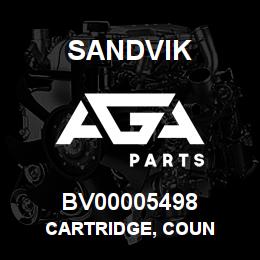 BV00005498 Sandvik CARTRIDGE, COUN | AGA Parts