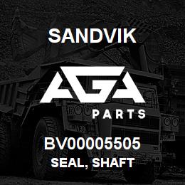 BV00005505 Sandvik SEAL, SHAFT | AGA Parts