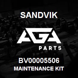 BV00005506 Sandvik MAINTENANCE KIT | AGA Parts