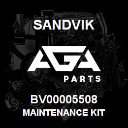 BV00005508 Sandvik MAINTENANCE KIT | AGA Parts