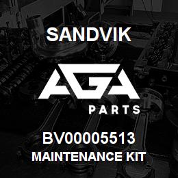 BV00005513 Sandvik MAINTENANCE KIT | AGA Parts