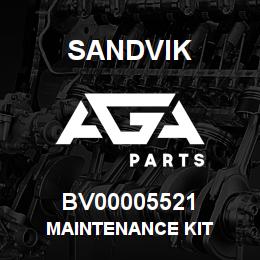 BV00005521 Sandvik MAINTENANCE KIT | AGA Parts