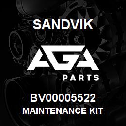 BV00005522 Sandvik MAINTENANCE KIT | AGA Parts