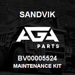 BV00005524 Sandvik MAINTENANCE KIT | AGA Parts
