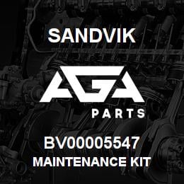 BV00005547 Sandvik MAINTENANCE KIT | AGA Parts