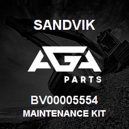 BV00005554 Sandvik MAINTENANCE KIT | AGA Parts