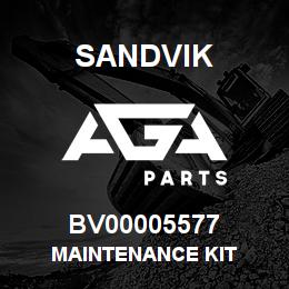 BV00005577 Sandvik MAINTENANCE KIT | AGA Parts