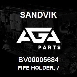 BV00005684 Sandvik PIPE HOLDER, 7 | AGA Parts