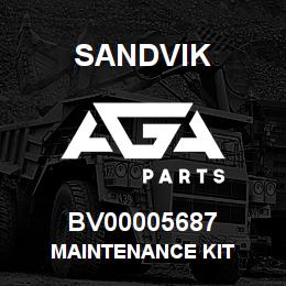 BV00005687 Sandvik MAINTENANCE KIT | AGA Parts
