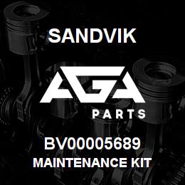 BV00005689 Sandvik MAINTENANCE KIT | AGA Parts