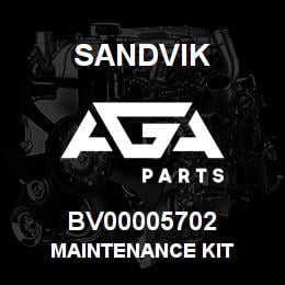 BV00005702 Sandvik MAINTENANCE KIT | AGA Parts