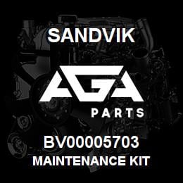 BV00005703 Sandvik MAINTENANCE KIT | AGA Parts
