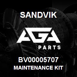 BV00005707 Sandvik MAINTENANCE KIT | AGA Parts