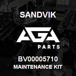 BV00005710 Sandvik MAINTENANCE KIT | AGA Parts