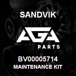 BV00005714 Sandvik MAINTENANCE KIT | AGA Parts