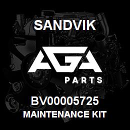 BV00005725 Sandvik MAINTENANCE KIT | AGA Parts