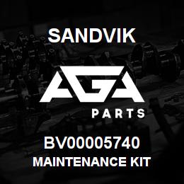 BV00005740 Sandvik MAINTENANCE KIT | AGA Parts