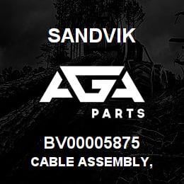 BV00005875 Sandvik CABLE ASSEMBLY, | AGA Parts