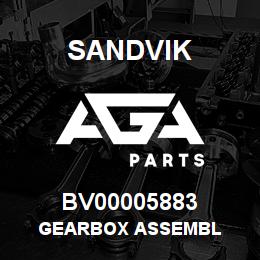BV00005883 Sandvik GEARBOX ASSEMBL | AGA Parts