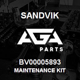 BV00005893 Sandvik MAINTENANCE KIT | AGA Parts