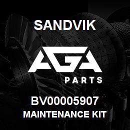 BV00005907 Sandvik MAINTENANCE KIT | AGA Parts
