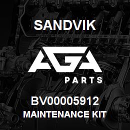 BV00005912 Sandvik MAINTENANCE KIT | AGA Parts
