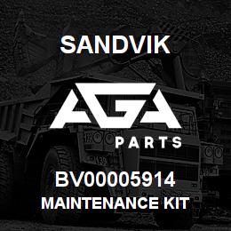 BV00005914 Sandvik MAINTENANCE KIT | AGA Parts