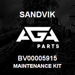 BV00005915 Sandvik MAINTENANCE KIT | AGA Parts