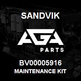 BV00005916 Sandvik MAINTENANCE KIT | AGA Parts