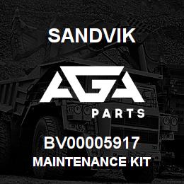 BV00005917 Sandvik MAINTENANCE KIT | AGA Parts