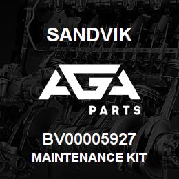 BV00005927 Sandvik MAINTENANCE KIT | AGA Parts