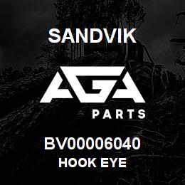 BV00006040 Sandvik HOOK EYE | AGA Parts