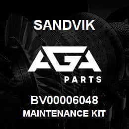 BV00006048 Sandvik MAINTENANCE KIT | AGA Parts