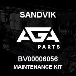 BV00006056 Sandvik MAINTENANCE KIT | AGA Parts