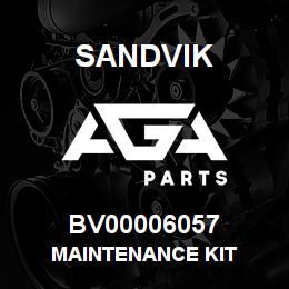 BV00006057 Sandvik MAINTENANCE KIT | AGA Parts