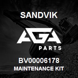 BV00006178 Sandvik MAINTENANCE KIT | AGA Parts