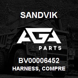 BV00006452 Sandvik HARNESS, COMPRE | AGA Parts