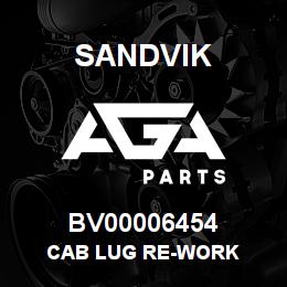 BV00006454 Sandvik CAB LUG RE-WORK | AGA Parts