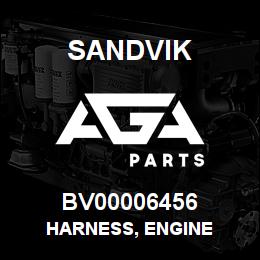 BV00006456 Sandvik HARNESS, ENGINE | AGA Parts
