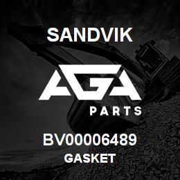 BV00006489 Sandvik GASKET | AGA Parts