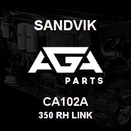 CA102A Sandvik 350 RH LINK | AGA Parts