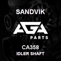 CA358 Sandvik IDLER SHAFT | AGA Parts