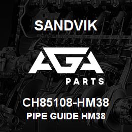 CH85108-HM38 Sandvik PIPE GUIDE HM38 | AGA Parts