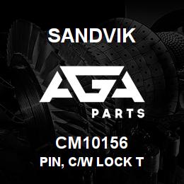 CM10156 Sandvik PIN, C/W LOCK T | AGA Parts